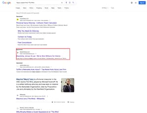 Beardsley, Jensen & Lee is a factual lawfirm in Rapid City, SD. However, they do not employ a fictional lawyer from a TV show.